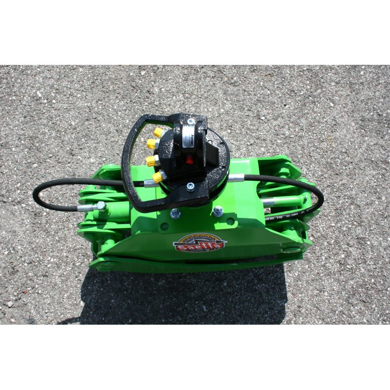 Giunto Oscillante E Cardanico Per Rotatore 4.5/6.0 Tonnellate, In Acciaio S355 Zincato, Fori 25mm, Con Bulloni E Copiglie, Su Misura