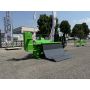 Spaccatronchi orizzontale su trave 30t retrattile corsa 1,3m con sponda caricante