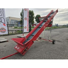Nastro trasportatore per legna 5,5x400 usato a scopo dimostrativo