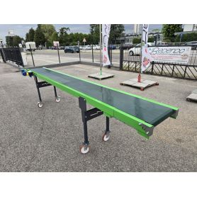 Nastro trasportatore orizzontale 4x400 monofase con inverter