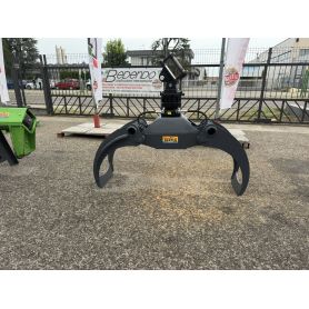 Pinza forestale per tronchi e legna SP 1300 Imex rinforzata con Rotatore FHR5.5SF