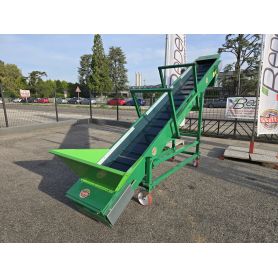Nastro trasportatore per cippato 4x400 trifase maggiorato usato