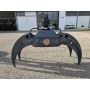 Pinza forestale per tronchi e legna a punte aperte SPR 1200 con rotore Formiko FHR3S