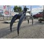 Pinza forestale per tronchi e legna a punte aperte linea Robusta SPR 1200 configurabile