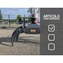 Pinza forestale per tronchi e legna a punte aperte linea Robusta SPR 1200 configurabile