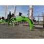 Pinza forestale per tronchi e legna punte aperte SP 1800 Imex 700 Rinforzata con Rotatore FR85 SXF
