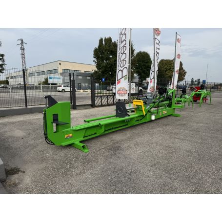 Spaccatronchi orizzontale su trave 30t corsa 2m ascia idraulica promo
