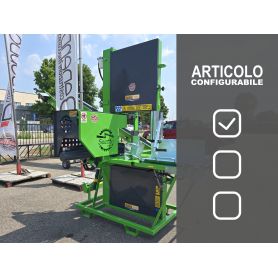 Sega a nastro Saetta 700 comby con spaccalegna 15T orizzontale configurabile