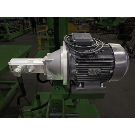 Kit motore elettrico trifase flangiato 5.5kW pompa doppia